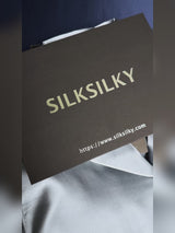 SilkSilky-NO Short Sleeve Lapel Collar Pyjamas for Kvinner video 001