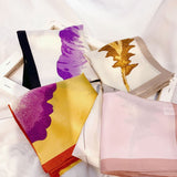 [P047] SilkSilky-NO Pure Silk Scarf 004
