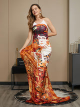 [P073] SilkSilky-NO Pure Silk Scarf 001