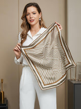 [P042] SilkSilky-NO Pure Silk Scarf 002