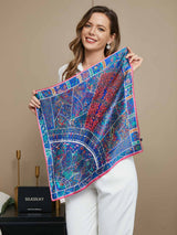 [P049] SilkSilky-NO Pure Silk Scarf 001
