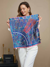 [P049] SilkSilky-NO Pure Silk Scarf 003