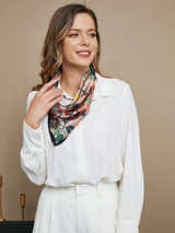 [P044] SilkSilky-NO Pure Silk Scarf 002