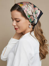[P044] SilkSilky-NO Pure Silk Scarf 001