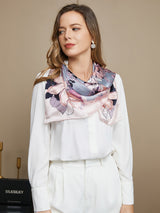 [P017] SilkSilky-NO Pure Silk Scarf 002