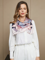 [P017] SilkSilky-NO Pure Silk Scarf 005