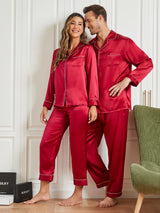 [Vin] SilkSilky-NO Pure Silk Long Sleeve Couple 003