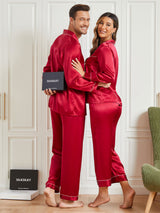 [Vin] SilkSilky-NO Pure Silk Long Sleeve Couple 005
