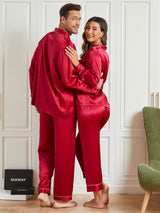 [Vin] SilkSilky-NO Pure Silk Long Sleeve Couple 002