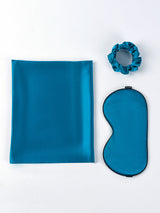 [Blågrønn] SilkSilky-NO 19Momme Pure Silk Pillowcase Set 002