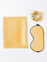 [Champagne] SilkSilky-NO 19Momme Pure Silk Pillowcase Set 001