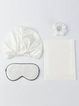 [Hvit] SilkSilky-NO 19Momme Pure Silk Pillowcase Set 001