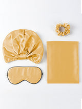 [Champagne] SilkSilky-NO 19Momme Pure Silk Pillowcase Set 002