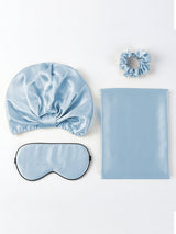 [Lyse Blå] SilkSilky-NO 19Momme Pillowcase Set 002