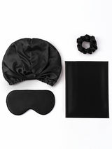 [Svart] SilkSilky-NO 19Momme Pure Silk Pillowcase Set 001