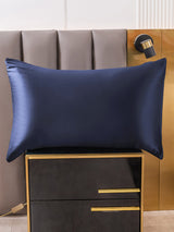 [Mørke blå] SilkSilky-NO 30Momme Pure Silk Pillowcase 001