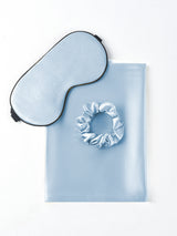 [Lyse Blå] SilkSilky-NO 19Momme Pure Silk Pillowcase Set 002
