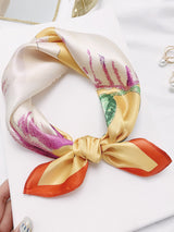 [P048] SilkSilky-NO Pure Silk Scarf 001