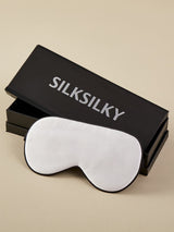 [Hvit] SilkSilky-NO 19Momme Pure Silk Pillowcase Set 003